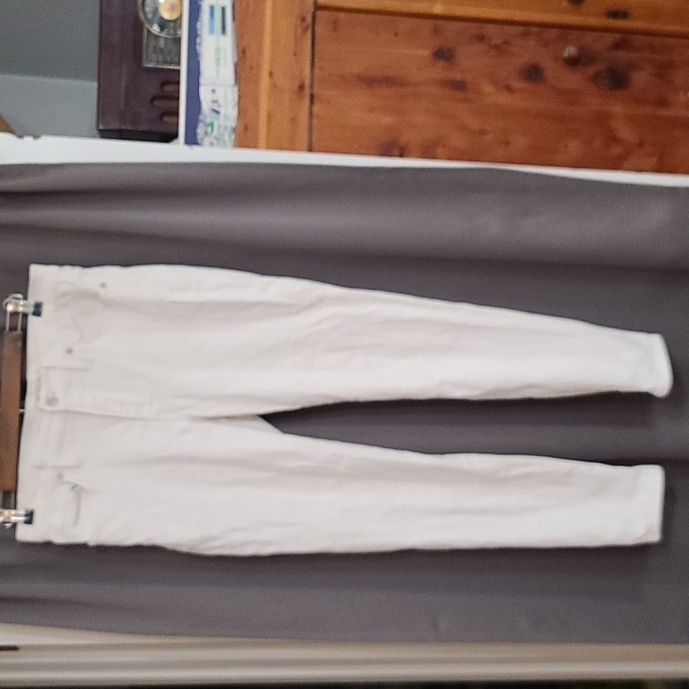 Madewell Womens Jeans 9"High-Rise Skinny Off-white Size 29 GUC READ